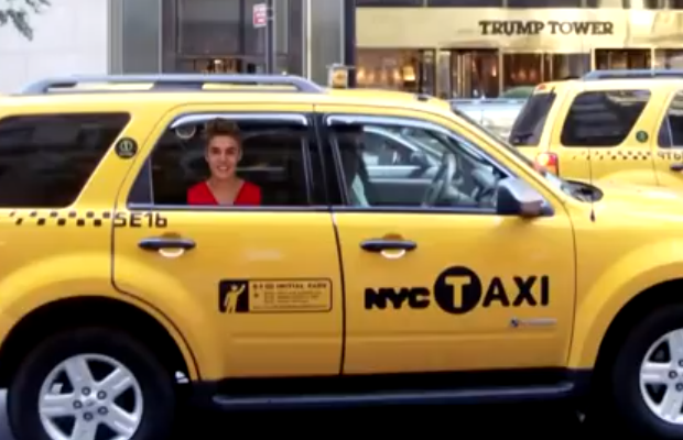 Bieber Taxi instead of driving....drunk